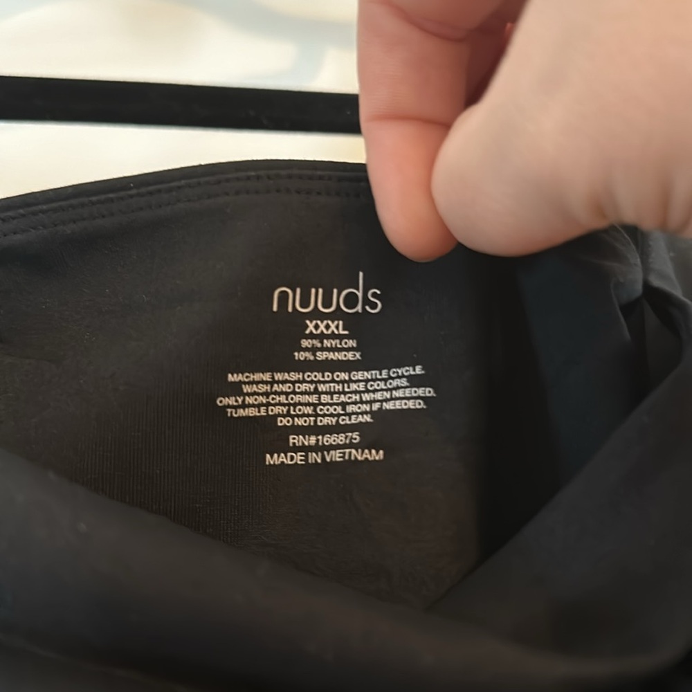 NWOT NUUDS Black Off the Shoulder Bodysuit Size 3X XXL - Picture 5 of 7